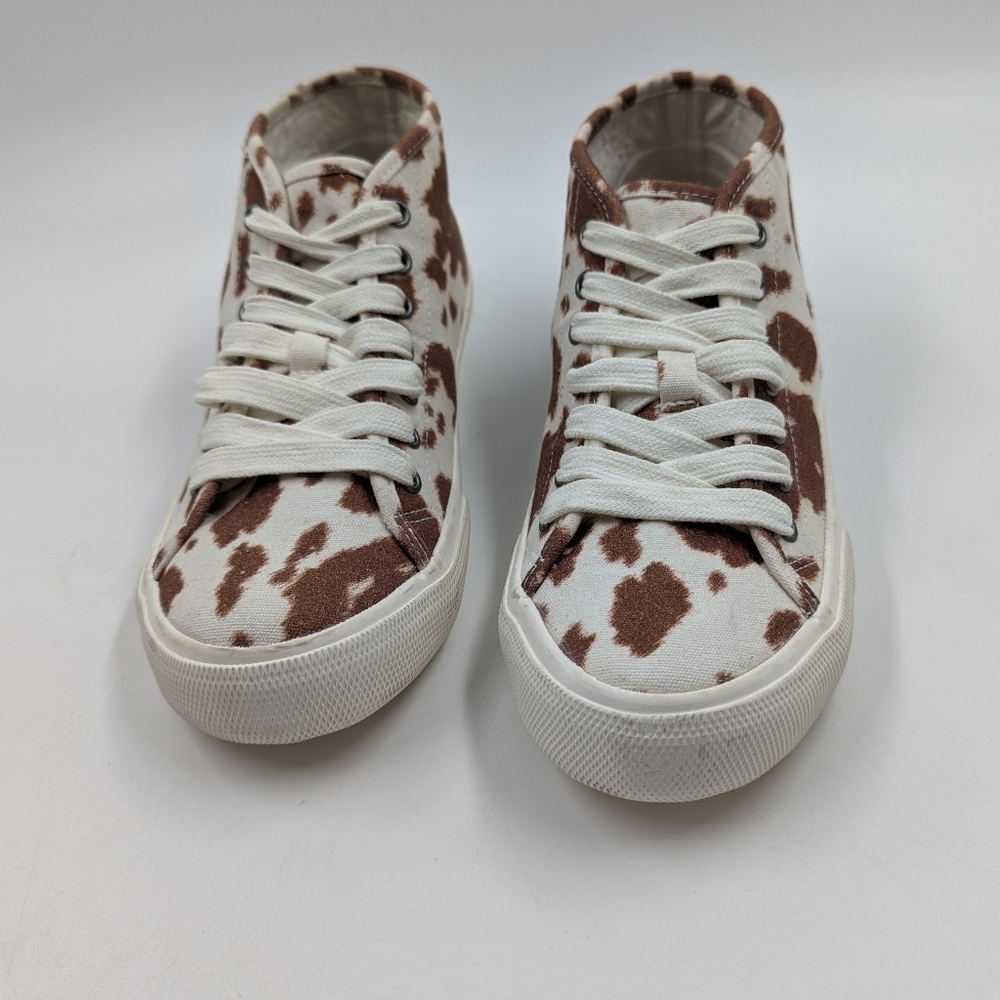 Billabong Cow Print Memory Foam Canvas Sneakers S… - image 4